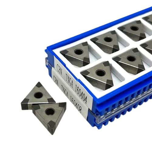 2 STÜCKE TNGA160404 CBN-Einsatz Gelötete PCBN-Einsätze Drehwerkzeugschneider TNGA 160408 Werkzeugmaschinen-Drehwerkzeug(TNGA160404_TNGA160408) von AYLFGSMG