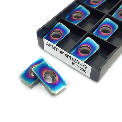 APMT1604PDER H2 KT7030 APMT1604PDER M2 KT7030 Hartmetall Drehen Werkzeuge CNC Drehmaschine Maschine Werkzeug APMT1604PDER(APMT1604-H2 KT7030) von AYLFGSMG