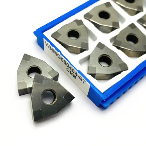 CBN 65HRC WNMG080404 WNMG080408 WNMG080412 6T WNGA080412-6T CBN CNC-Drehmaschine Externes Drehwerkzeug Kubisches Bornitrid-Einsatz(WNMG080404-6T,10PCS) von AYLFGSMG