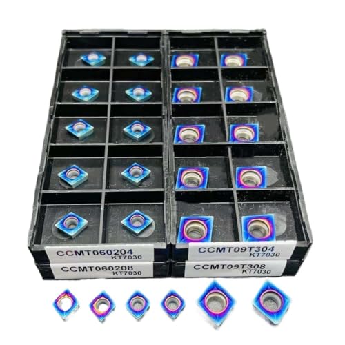 CCMT060204 CCMT060208 CCMT09T304 CCMT09T308 KT7030 Interne Drehen Werkzeug, Nano Blau Hartmetall Schneiden Werkzeug(CCMT060208 KT7030) von AYLFGSMG