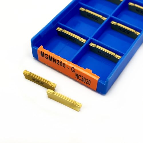 MGMN150 MGMN200 G NC3020 NC3030 PC9030 Einstechen Hartmetall Einsätze Abschied Und Einstechen Werkzeug Hartmetall Einsatz CNC MGMN(MGMN200-G NC3020) von AYLFGSMG