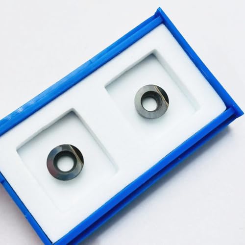 PCD CBN-Drehwerkzeug RPMW10T3 PCD RPMT1003 R5 wird for die PCD-Bearbeitung von Kupfer und Aluminium RPGT in hartem Stahl und Gusseisen verwendet(Orange) von AYLFGSMG