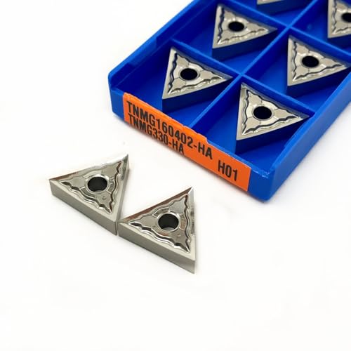 TNMG160402 TNMG160404 TNMG160408-HA H01 External Turning Tool Carbide Insert Aluminum Tool Lathe Tools Turning(TNMG160402-HA H01) von AYLFGSMG