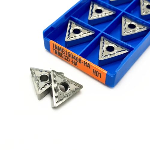 TNMG160402 TNMG160404 TNMG160408-HA H01 External Turning Tool Carbide Insert Aluminum Tool Lathe Tools Turning(TNMG160408-HA H01) von AYLFGSMG