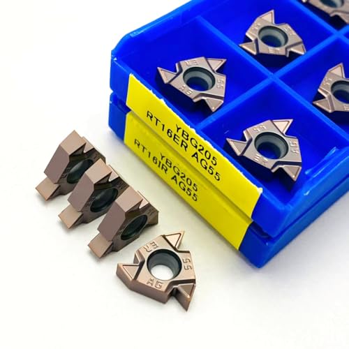 YBG205 RT16ER AG60 YBG205 16ER AG55 16IR AG55 RT16IR Harte Legierung Gewinde Klinge Mit Interne Gewinde Externe Gewinde(RT16IR AG55 YBG205) von AYLFGSMG