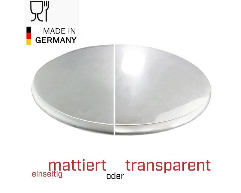 AYLO Tischdecke PVC Premium Tischdecke Tischfolie Tischschutz RUND transparent (Größen wählbar), durch die Folie sind Ihre Tische geschützt vor Kratzern und Flecken von AYLO