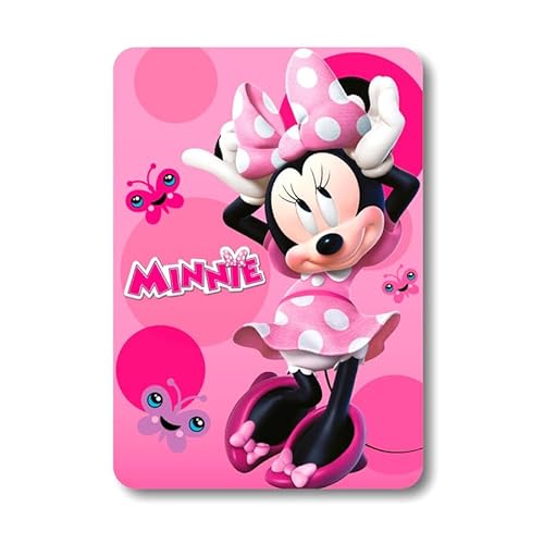 AYMAX Fleecedecke Minnie Schmetterlinge, 140 x 100 cm AYMAX Fleecedecke Minnie Schmetterlinge, 140 x 100 cm von AYMAX