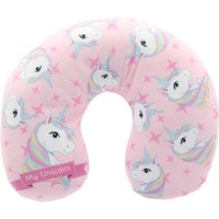 Unicorn Kopfkissen Velours Kissen Ideal für Reisende oder Zuhause von AYMAX