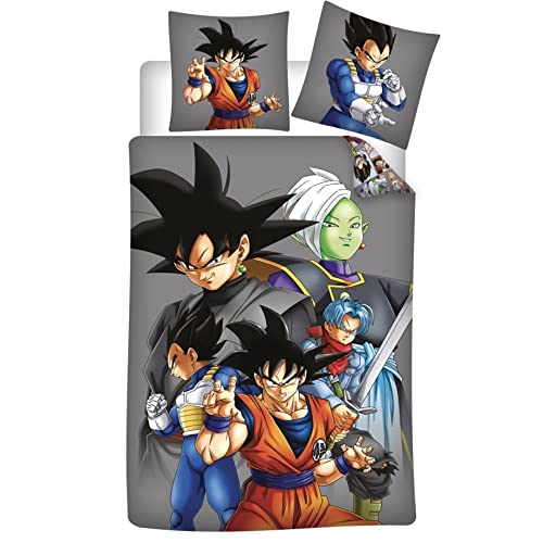 New Import NORDICA 140200 Dragon Ball 100% Algodon 140200CM 1 FUNDA ALMOHADA DE 6565CM, One Size von Aymax