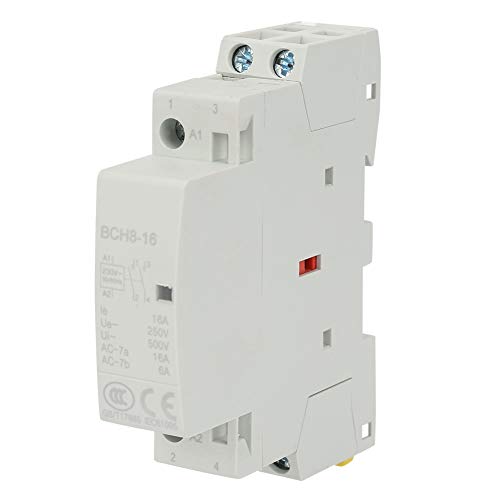 2P 16A 220V/230V 50/60HZ Haushalts-Wechselstromschütz DIN-Schiene Wechselstromschütz Schaltungssteuerung Anzahl der Hauptkontakte 2P 2NO Geräuscharm von AYNEFY