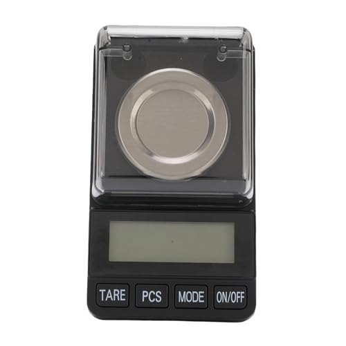 AYNEFY 50g Milligrammskala, LCD -Backbeleuchtungsbildschirm Elektronische Skala Schmuck und Edelsteinskala mit Flip -Abdeckung für Schmuck Edelsteinpulver Gold AYNEFY 50g Milligrammskala, LCD -Backbeleuchtungsbildschirm Elektronische Skala Schmuck und Edelsteinskala mit Flip -Abdeckung für Schmuck Edelsteinpulver Gold von AYNEFY