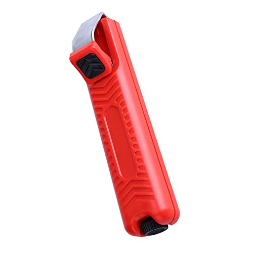 AYNEFY 8-28 Mm Kabel Stripper Verstellbares Blattmesser Draht Stripper PVC Gummi Silikon Teflon mit Rotierenden Klinge Ersatzklinge für Elektriker Werkzeugkit von AYNEFY