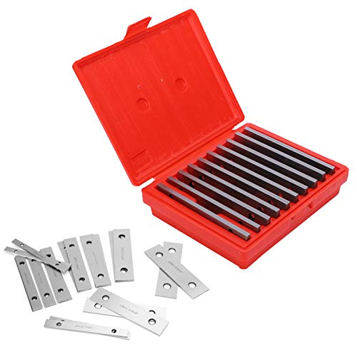 AYNEFY Machinist Thin Parallel Bars 10 Pairs 1/8 x 6 Inch Thin Parallel Bar Set Machinist Lathe Tools for Construction Surveying von AYNEFY