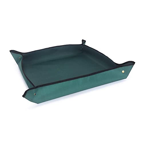AYNEFY Pflanze Repotting Matten -Transplantationsmatte Matte Wasserdichtes Oxford PVC mit 4 Eckschnallen Zum Garten Im Innenbereich Im Freien Outdoor Bonsai Sukkulent (Typ 2) von AYNEFY