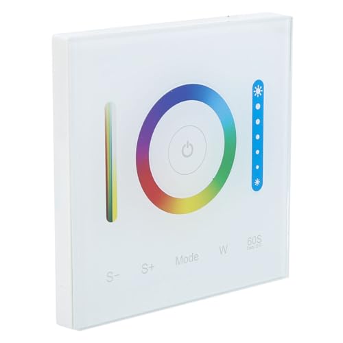 AYNEFY RGB Strip Light Controller, Wand Montierte Touchplatte für RGBW LED-Beleuchtung mit 12 Modi und Zeitgesteuerter Steuerung AYNEFY RGB Strip Light Controller, Wand Montierte Touchplatte für RGBW LED-Beleuchtung mit 12 Modi und Zeitgesteuerter Steuerung von AYNEFY