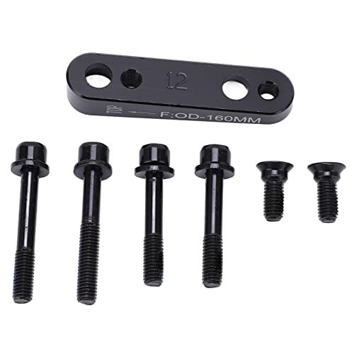 AYNEFY Scheibenbremse Adapter Scheibenbremsadapter Disc Brake Adapter aus Aluminiumlegierung präzise verarbeitet Mountainbikes Rennräder (R160) von AYNEFY