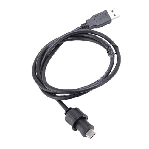 AYNEFY USB 3.0 zu Type-C Verlängerungskabel, USB-C zu 3.0 Panel-Mount-Adapter 1m 5Gbps Datenübertragung Wasserdicht Flush-Mount für Auto LKW Motorrad Boot Armaturenbrett AYNEFY USB 3.0 zu Type-C Verlängerungskabel, USB-C zu 3.0 Panel-Mount-Adapter 1m 5Gbps Datenübertragung Wasserdicht Flush-Mount für Auto LKW Motorrad Boot Armaturenbrett von AYNEFY