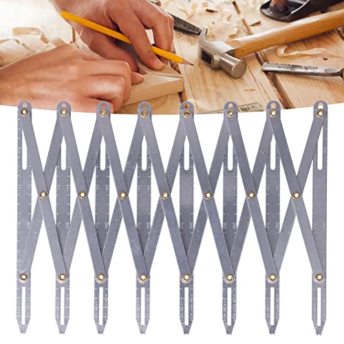 Aluminium-N?hlehre, Aluminium-Erweiterbare N?hlehre, Verstellbare L?nge, Multifunktional, Rostfrei, DIY-Vorhangzubeh?r f¨¹r Den Haushalt von AYNEFY
