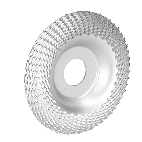 Carving-Schleifscheibe, Kohlenstoffstahl-Holz-Formrad-Schleifrad-Scheibe Holz-Schleifscheibe-Winkelschleifer-Teile, 100 Mm Außendurchmesser von AYNEFY