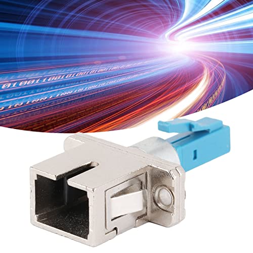 LWL-Steckverbinder, Optokoppler LC-Stecker auf SC-Buchse Simplex-Glasfaser-Koppler-Anschluss, LWL-Adapterstecker, LWL-Koppler für Digitale Kommunikation LWL-Steckverbinder, Optokoppler LC-Stecker auf SC-Buchse Simplex-Glasfaser-Koppler-Anschluss, LWL-Adapterstecker, LWL-Koppler für Digitale Kommunikation von AYNEFY