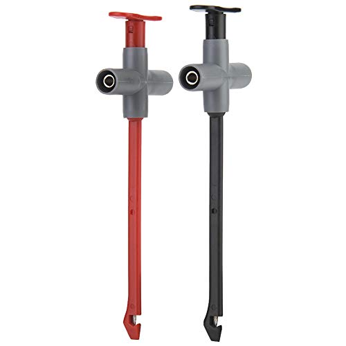 Multimeter Test Clip, 2Pcs P5010 Puncture Probe Wire-Piercing Test Clip Automotive Test Lead Kit Auto Car Repairing Multimeter Testing Tool Multimeter Test Clip, 2Pcs P5010 Puncture Probe Wire-Piercing Test Clip Automotive Test Lead Kit Auto Car Repairing Multimeter Testing Tool von AYNEFY