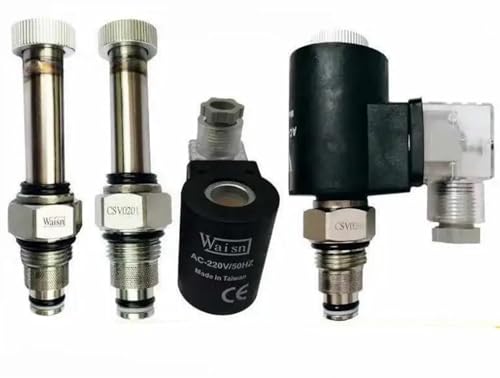 Patrone Magnetventil CSV0201 CSV-02-01 AC-220V/50HZ Spule Spannung DC24V Hubventil(DC24V) von AYNRJKKX