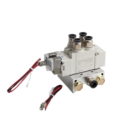 SY7120 Magnetventilkombination Einzel elektronisch gesteuertes Zylindersteuerventil SY7120-5LZD-01 SY7120-6LZD-01(Sy7120-4lzd-02 8mm,9 Stations) von AYNRJKKX