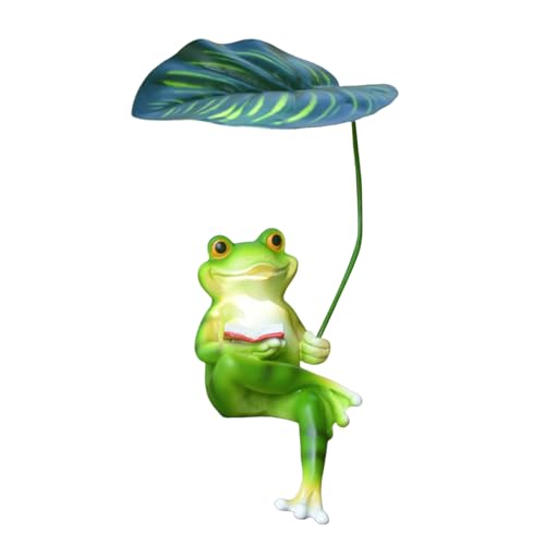 AYOrpeg Gartendeko für Draußen Frosch Figuren Outdoor Frösche Gartenfiguren Frosch Dekoration für Terrasse Deko für Zimmer Balkon(Grün-b,Einheitsgröße AYOrpeg Gartendeko für Draußen Frosch Figuren Outdoor Frösche Gartenfiguren Frosch Dekoration für Terrasse Deko für Zimmer Balkon(Grün-b,Einheitsgröße von AYOrpeg