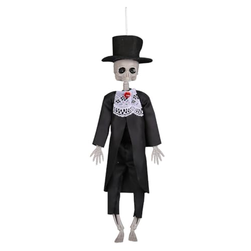 AYOrpeg Halloween Gruselig Braut Deko Gruselige Spukhaus Hängende Ornamente ﻿Halloween Braut drinnen draußen Heimdekoration Partydekorationen (One Size) von AYOrpeg