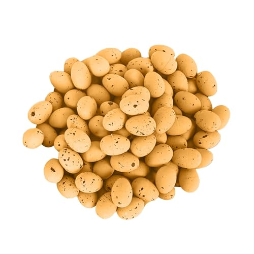 AYOrpeg Ostereier zum Aufhängen für Osterdeko 100pcs DIY Girlande mit gefleckten Eiern dekoriert künstliche Mini Ostereier für Ostern Deko Simulation Eier Partydeko (Orange, 1.8 * 1.5 cm) von AYOrpeg