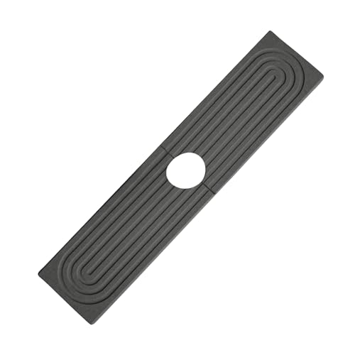 AYOrpeg Wasserhahn Abtropftablett Mat Für Küche mit Badezimmer Küchen-Spritzschutz Badezimmer-Steintablett für die Theke (C, 40cm) von AYOrpeg