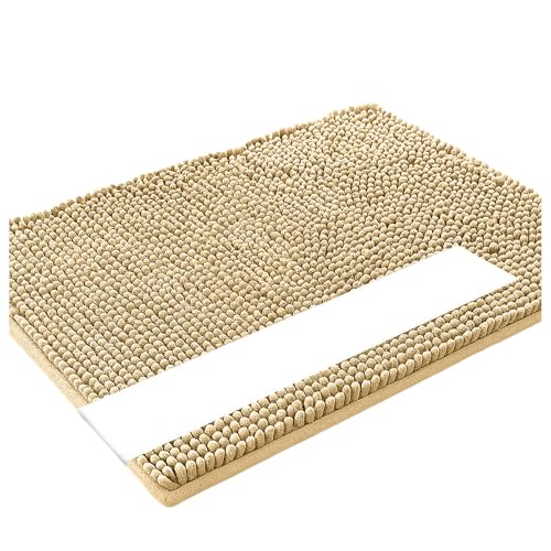 Fußmatte für den Innenbereich strapazierfähige rutschfeste waschbare Fußmatte Aussenbereich Eingangsteppich absorbierend Türmatte (WH2, 60 * 150cm) von AYOrpeg