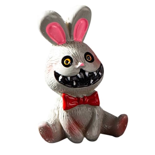 Halloween Deko Geist Ornament Tischdeko deko Statue Harz Mini Ornamente Dekoration Zimmer Harz Szene Dekoration (J, One Size) von AYOrpeg