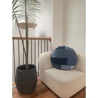 Denim Kissenbezug Patchwork 66 cm von AYPEworks
