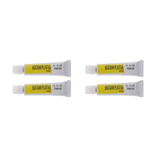 AYPOHU 2 Stück Kühlkörper Pflaster Thermo Silikon Kleber Kühlpaste Stark Klebend Für Laptop Kühler CPU Lüfter Kühlkörper Kühlerhalter Basishalterung Gehäuse Rack Sauger Wärmeleitpaste CPU AYPOHU 2 Stück Kühlkörper Pflaster Thermo Silikon Kleber Kühlpaste Stark Klebend Für Laptop Kühler CPU Lüfter Kühlkörper Kühlerhalter Basishalterung Gehäuse Rack Sauger Wärmeleitpaste CPU von AYPOHU