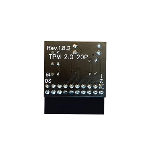 AYPOHU 20Pin LPC TPM2.0 Remote Card Encryptions Sicherheitsmodul Elektronische Komponenten Datenschutz von AYPOHU