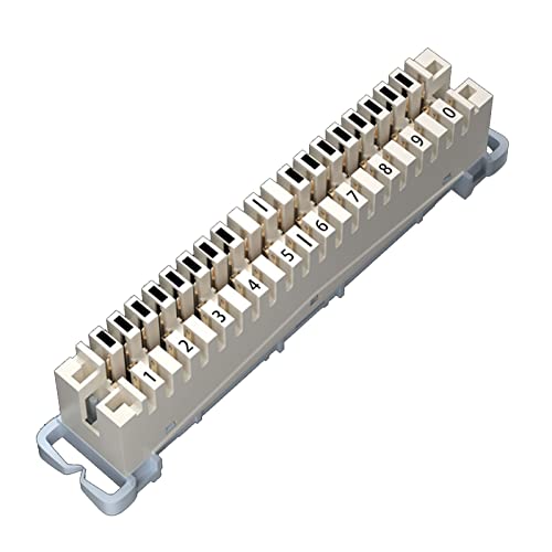 AYPOHU Rack 10-Telefonpanel Sprachmodul Verteilerrahmen 19-Zoll Standardschränke AYPOHU Rack 10-Telefonpanel Sprachmodul Verteilerrahmen 19-Zoll Standardschränke von AYPOHU
