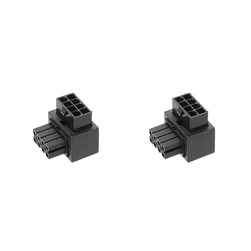 AYPOHU Mainboard CPU 8PIN Servolenkungsanschluss 8pin Netzteil CPU 8PIN 90-Grad Lenkung Vermeiden Sie Verkabelungsschwierigkeiten Adapter von AYPOHU
