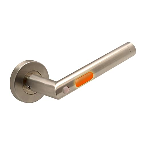 AYR 8522LH Smart-Rosettengriff mit Bewegungsmelder, satinierter Stahl, Standard 8522LH von AYR