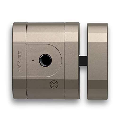 AYR Unsichtbares elektronisches Schloss int_Lock BT mit mattem Nickel-Finish. von AYR