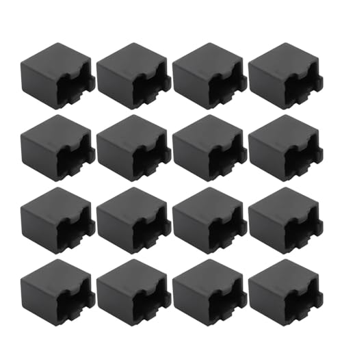 VNJUGF 2/4/8/10 Stück Silikonhülle 2 Düsen Heizblock Silikonsocke 3D-Druckerzubehör Langlebige Silikonhülle wanglan(2pcs) von AYRTEGI