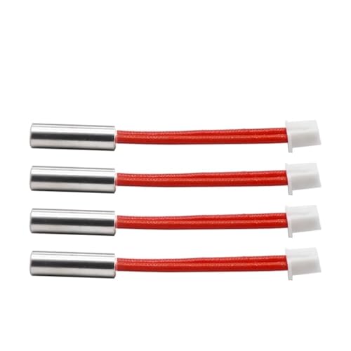 VNJUGF 4/8 stücke Heizrohr Neptune 4 Hotend Neptune 4 24V 50W Thermistor Heizstab Patrone Heizung 3d Drucker Teile wanglan(4pcs Heating Tube) von AYRTEGI