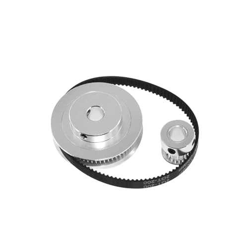 VNJUGF GT2 Zahnriemenscheibe 60 Zähne 20 Zähne 5 mm/8 mm Untersetzung 3:1/1:3 Riemenbreite 6 mm 3D-Druckerzubehör wanglan(610MM,20T5-60T8) von AYRTEGI