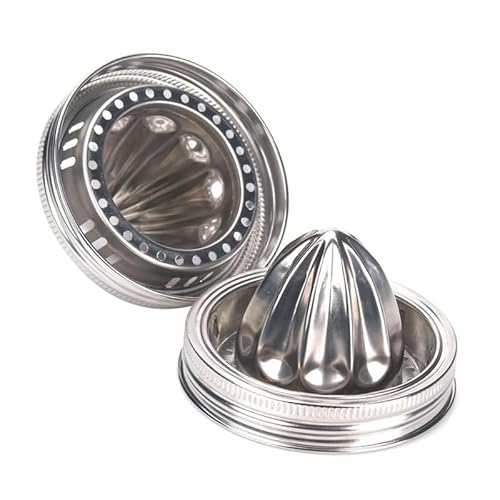 VNJUGF M08K 2PCS Edelstahl Zitruspresse Zitrone Zitrus Weithalsabdeckung wanglan von AYRTEGI
