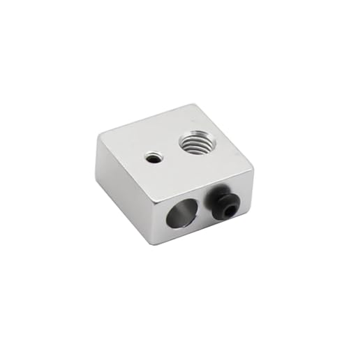 VNJUGF MK7 MK8 Aluminium Heizblock Druckkopf 20 * 20 * 10 20x20x10 mm 3D Druckerteile wanglan(MK8 Heated Block) von AYRTEGI