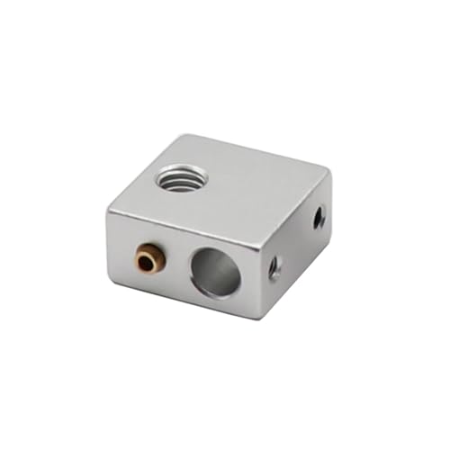 VNJUGF MK7 MK8 Aluminium Heizblock Druckkopf 20 * 20 * 10 20x20x10 mm 3D Druckerteile wanglan(New MK8 Heated Block) von AYRTEGI