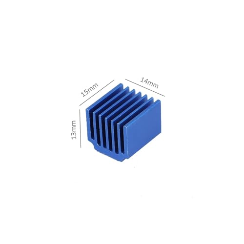 VNJUGF XCR3D 3D-Druckerteile Schrittmotortreiber Kühlkörper TMC2208 TMC2100 LV8729 DRV8825 Antriebsmodule Kühlblock 4 teile/los wanglan(16PCS) von AYRTEGI