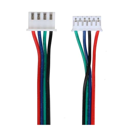 VNJUGF XCR3D 4 teile/los 1M/2M XH2.54 4pin-XH2.0 6pin Parallel Motor Anschluss Kabel 42 Schrittmotor 3D Drucker Teile wanglan(2M 4PCS) von AYRTEGI