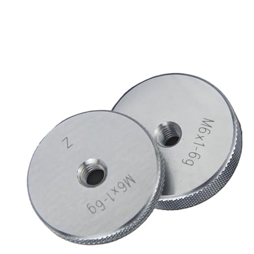 2 Teile/satz 60-Grad Metrisches Gewinde Ring Gauge 6G M2-M20 Kegel Gauge Mess Werkzeug for Feinmechanik(M14x0.5-6gTZ) von AYTHSMYG