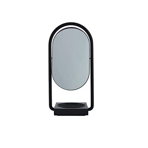 ANGUI Table Mirror, Black/Black,L17,2xW12,4xH35 cm von AYTM